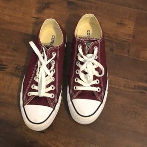 Maroon Converse